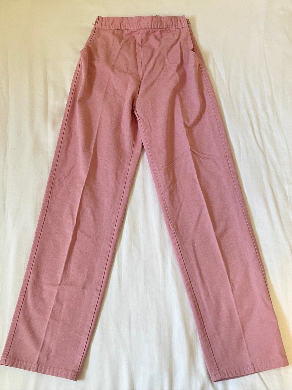 True Vintage Pink High-Waisted Trouser Pants